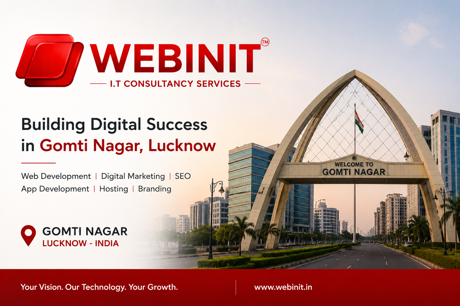 Complete IT solutions service in Gomti Nagar, Lucknow WEBINIT